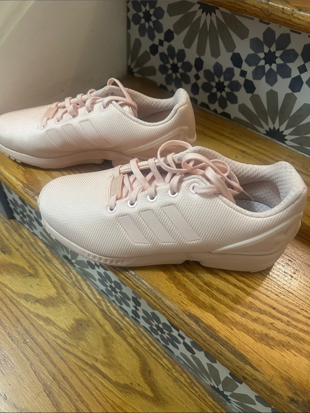 adidas Pale Pink Women's Athletic Sneakers